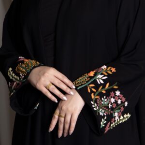 عباية قماش كريب