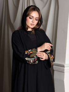 عباية قماش كريب